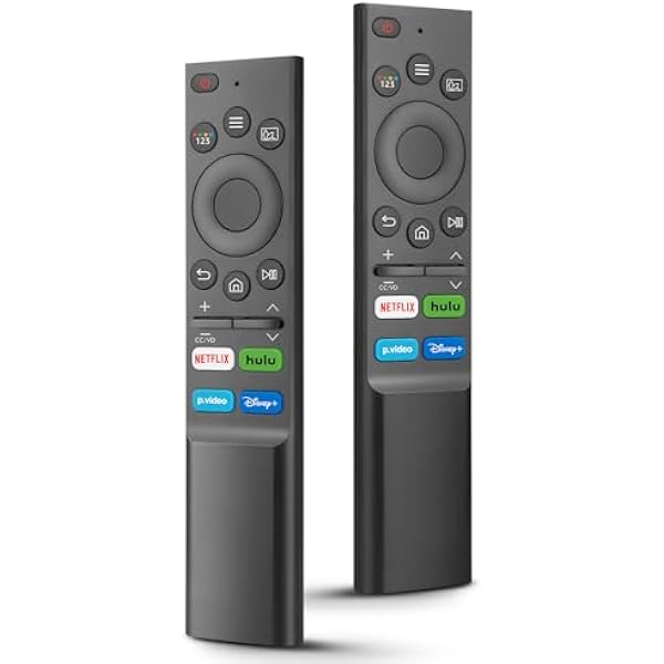 【Pack of 2】 Universal Replacement Remote Control for Samsung TVs - Compatible with The Frame QLED OLED UHD 4K/8K Smart TVs & Monitor Series