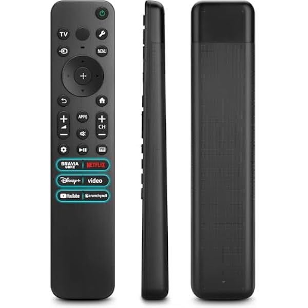 Replacement Remote Control for Sony Smart TVs, Compatible with Sony Bravia XR/K Series 4K HDR QLED OLED Google Smart TVs