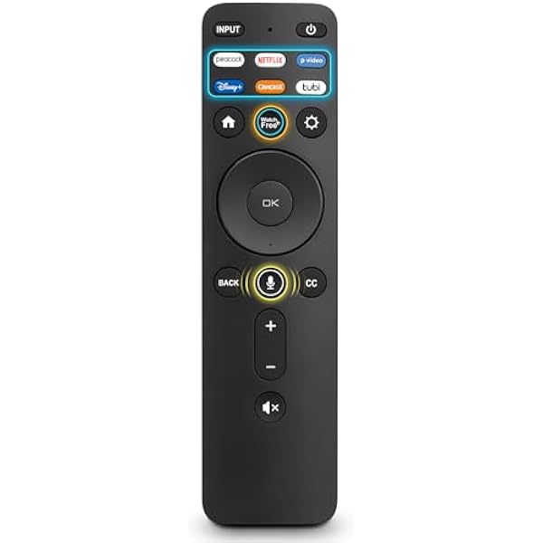 Voice Remote Control for Vizio-Smart-TV-Remote-Replacement XRT260 for Vizio D/P/M/V-Series Smart TVs
