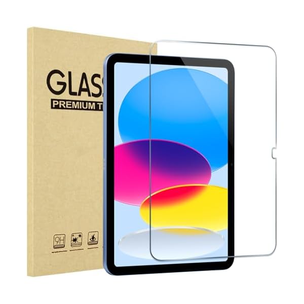 ProCase 1 Pack Screen Protector for iPad A16 2025 11th/10th 2022 Generation (11-inch/10.9), Tempered Glass Film Guard -Clear