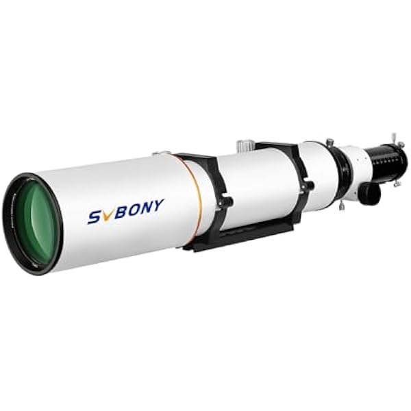 SVBONY SV503 Refractor Telescope, 102mm F7 Extra Low Dispersion Achromatic Refractor OTA, Dual-Speed Focuser, 90mm Back Focus, Telescope for Adults High Powered, for Deep Sky Planets Astrophotography