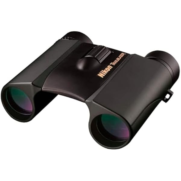 Nikon Trailblazer 10x25mm Binoculars - Compact, Waterproof & Fogproof, Bright Multilayer-Coated Optics, Roof Prism - All-Terrain Outdoor Wildlife Viewing & Birdwatching Binoculars (8218)
