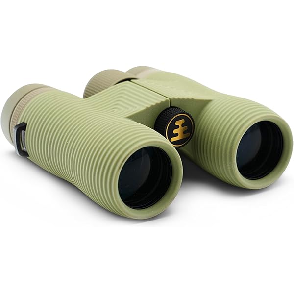Nocs Provisions Field Issue Compact 10x32 Waterproof Binoculars, Shockproof, Fogproof, 10X Magnification, Bak4 Prism, Multi-Coated Lenses for Adults & Kids, Bird Watching, Hunting & Wildlife Viewing