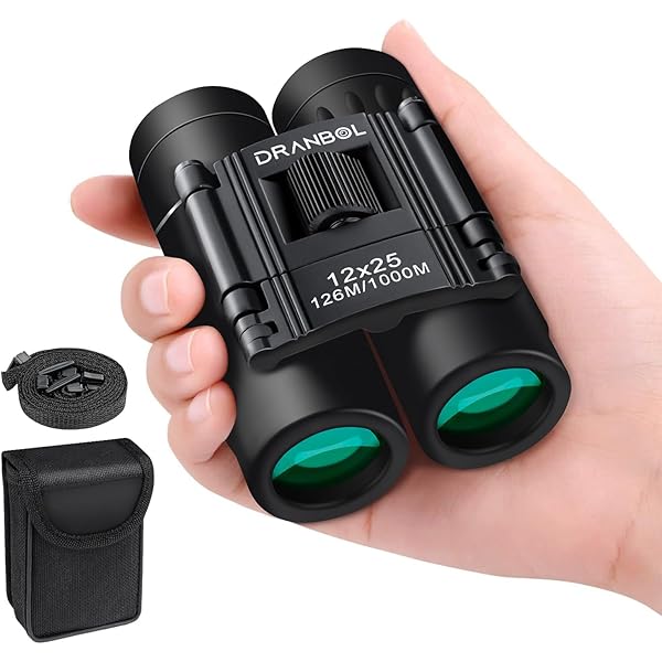 12X25 Mini Pocket Binoculars for Adults Kids, Small Compact Binoculars for Bird Watching, Opera Concert
