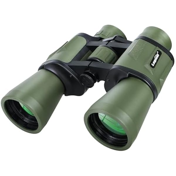 15x50 HD Binoculars for Adults High Powered - Large View Compact Binoculars with Low Light Vision, Waterproof Hunting for Bird Watching, Hiking Essentials with Carrying Case Bag
