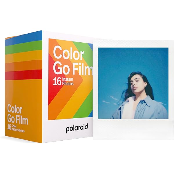 Polaroid Go Color Film - Double Pack (16 Photos) (6017) - Only Compatible with Polaroid Go Camera