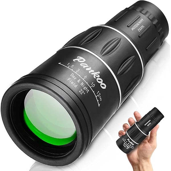 16X52 Monocular Telescope High Powered for Adults, 2023 Power Prism Compact Monoculars for Adults,HD Monocular Scope for Gifts, Outdoor Activity,Bird Watching,Hiking,Concert,Travelling