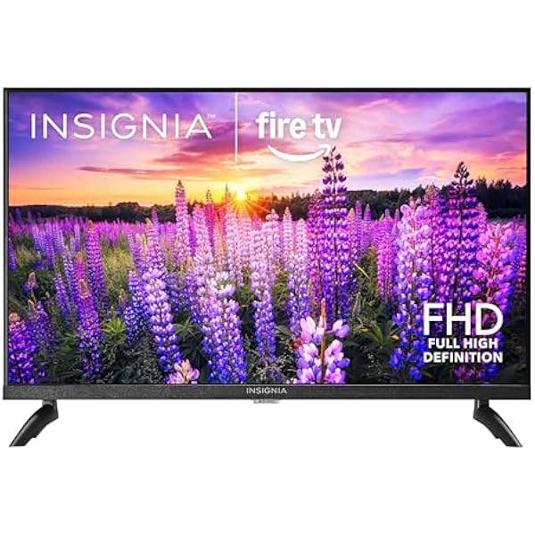 INSIGNIA 24" Class F40 Series LED Full HD Smart Fire TV, Voice Remote with Alexa, Stream Live TV Without Cable