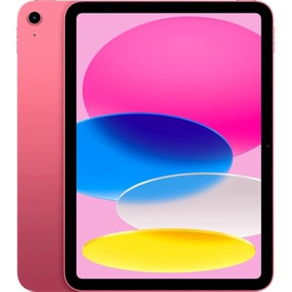Apple 2022 iPad (10.9-inch, Wi-Fi, 256GB) - Pink (Renewed)