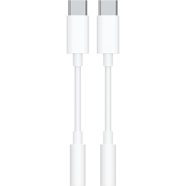 USB-C to 3.5mm Audio Headphone Adapter - HiFi 2 Pack Compatible with Apple iPhone 17 16 15 Samsung Galaxy S25 S24 S23 S22 S21 Plus Pro Max Ultra Pixel iPad - Type C to Aux Cord Jack Dongle Adapter