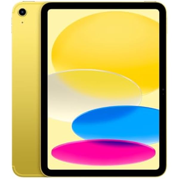 Apple iPad, 2025 with A16 Chip (11-inch, Wi-Fi + Cellular, 512GB) - Yellow (Renewed)