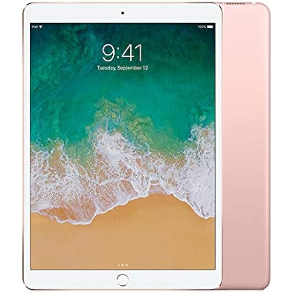 (Refurbished) Apple iPad Pro 10.5in with ( Wi-Fi + Cellular ) - 2017 Model - 512GB, ROSE GOLD