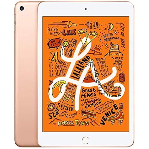 Apple iPad Mini, 5th Generation (Wi-Fi, 64GB) - Gold (Renewed)
