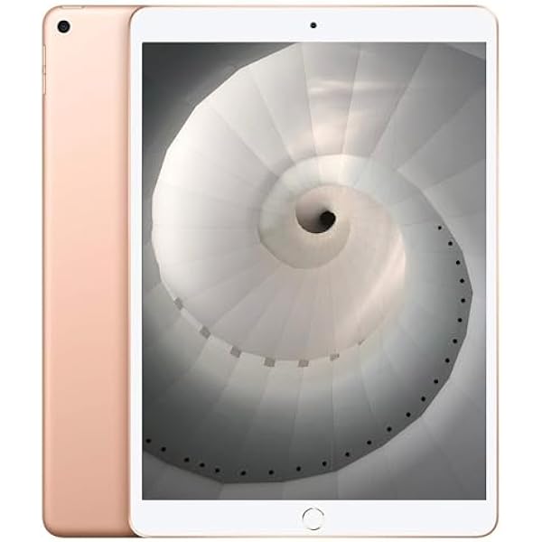2019 Apple iPad Air 3rd Gen (10.5 Inch, Wi-Fi, 64GB) Gold (Renewed)