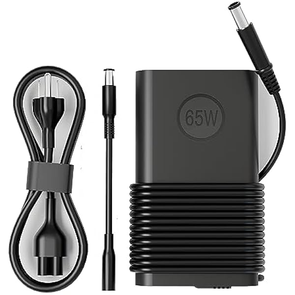 65W 19.5V 3.34A Laptop Charger Compatible with Dell Latitude 5400 5480 5590 5500 5490 5580 7280 7290 7480 7490 E5470 E5440 E6420 E6430 E6440 E6540 E7450 E7440 E7250 LA65NM130 AC Power Adapter