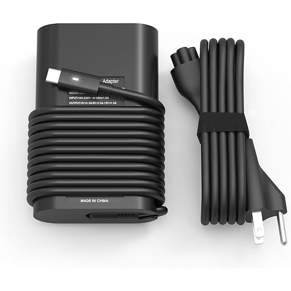 65w 45w USB-C Type C Laptop Charger Compatible with Dell Latitude 7275 7370 5420 5285 5290 5520 XPS 13 9250 9360 9365 9370 9380 9350 Chromebook 3100 3400 la65nm170 02YK0F Adapter Power Cord