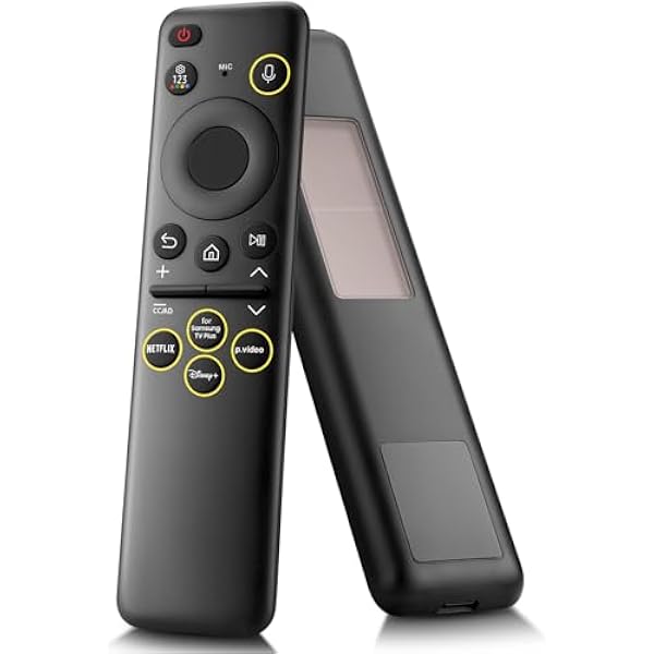 Replacement for Samsung-TV-Remote-Control,BN59-01432A Rechargeable-Voice-Remote Compatible Samsung Frame Crystal Solar UHD Neo QLED OLED Serie Smart TVs