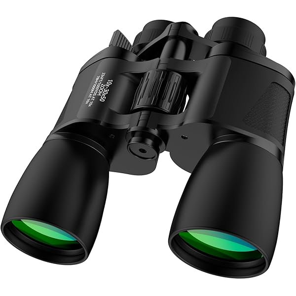 MLight 10-30X50 Zoom Binoculars for Adults, High Powered Military Binoculars for Bird Watching, Hunting, Outdoor, Hiking, Concerts Large View/Waterproof/BAK7 Prism/FMC Lens/Low Light Night Vision