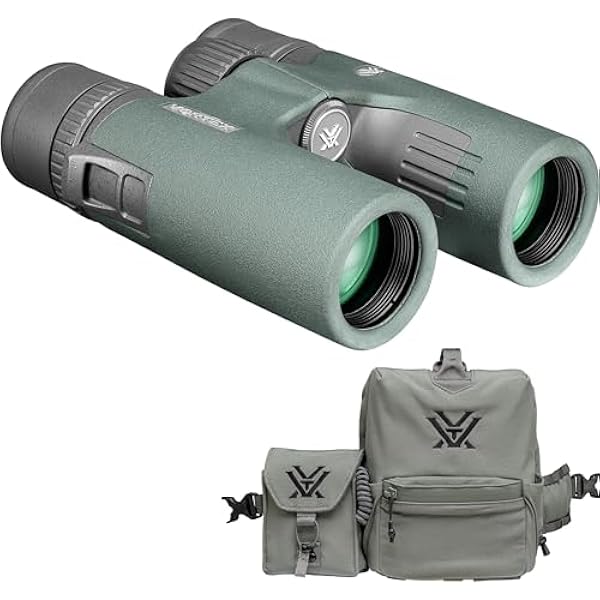 Vortex Optics Razor UHD 10x32 Binoculars & GlassPak Pro Binocular Harness