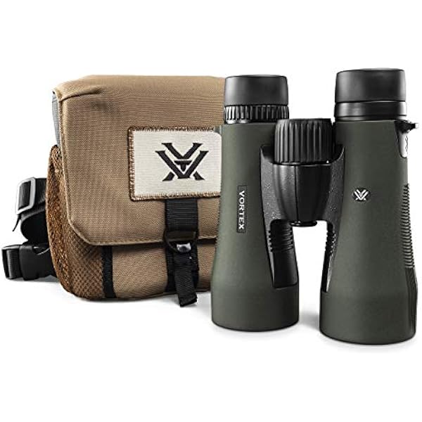 Vortex Optics Diamondback HD 10x50 Binoculars - HD Optical System, Non-slip Grip, Waterproof, Fogproof, Shockproof, Included GlassPak - Unlimited, Unconditional Warranty