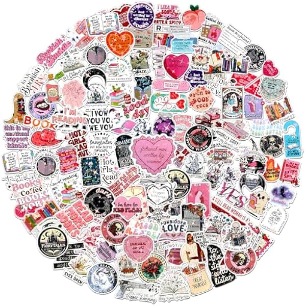 150 PCS Romance Book Decals, Inspirational Christian Stickers, Waterproof Holographic Bible Verse Jesus Stickers Glitter Vinyl Decals for Laptop, Water Bottle, Phone, Journal, Scrapbook