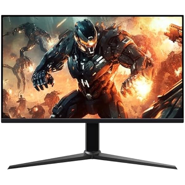 Amazon Basics 27 inch Gaming Monitor, FHD 1080P, 165Hz, VESA Compatible, Adaptive sync, 1ms Response, Black