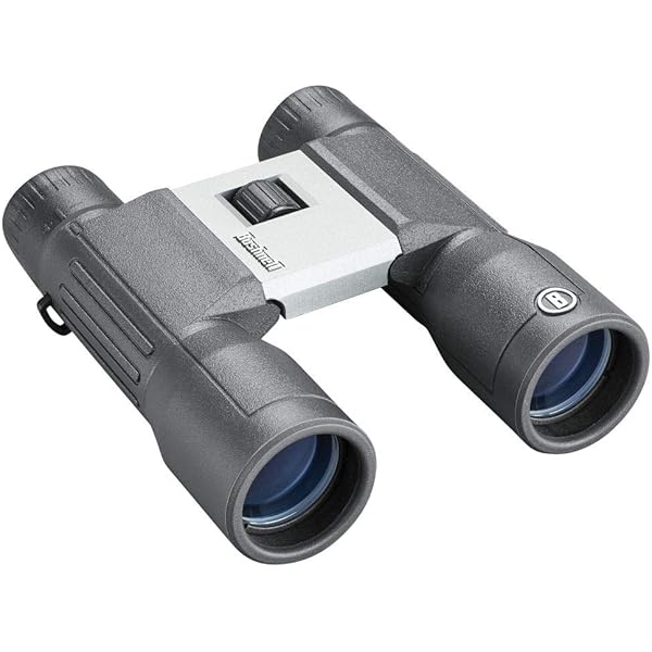 Bushnell PowerView 2 Binoculars, High-Definition Binoculars with Multi-Coated Lenses, Durable Aluminum Alloy Chassis, Wide Field of View, Ideal for Wildlife Observation, Hiking and Sporting Events