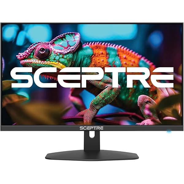 Sceptre New 27-inch Gaming Monitor 100Hz 1ms DisplayPort HDMI x2 100% sRGB AMD FreeSync Build-in Speakers, Eye Care Frameless Machine Black 2025 (E275W-FW100T)