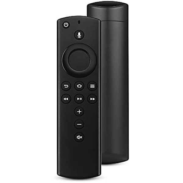Voice Control TV Remote Replacement - Compatible with Fire Smart TV Stick (2nd Gen/4K/Lite/2020 Release), and Fires-AMZ TV Cube (1st/2nd Gen), AMZ Smart TV 3rd Gen, Not for Insignia/Pioneer