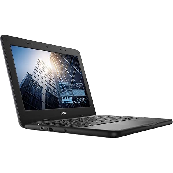 Dell Chromebook 11 3100 11.6"" Touchscreen Chromebook - HD - 1366 x 768 - Celeron - 4GB RAM - 32GB Flash Memory, Black (Renewed)