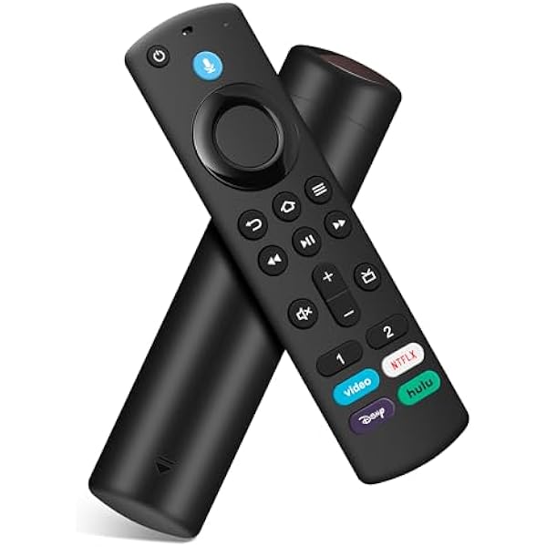 Replacement-Remote with Voice Compatible with All FireSeries, TV Stick(2nd Gen/3rd Gen/4K/Lite/4K Max), TV Cube & Smart TV 3rd Gen, and for Insignia/Pioneer Fire Smart TV, Not for ROKU-TVs