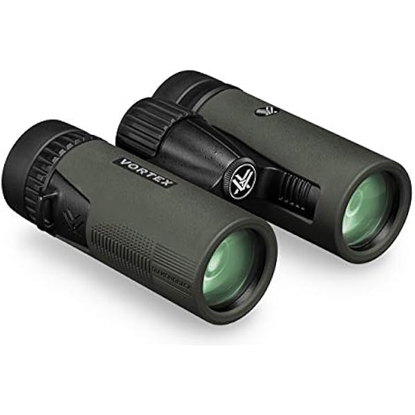 Vortex Optics Diamondback HD 8x32 Binoculars - HD Optical System, Non-slip Grip, Waterproof, Fogproof, Shockproof, Included Carry Case - Unlimited, Unconditional Warranty