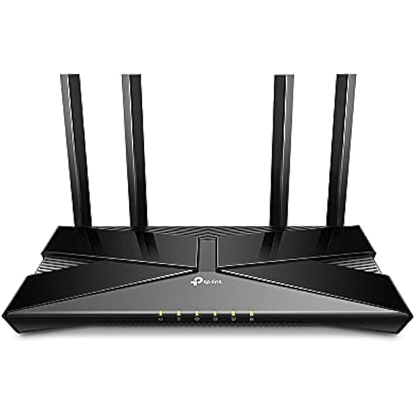 TP-Link Smart WiFi 6 Router (Archer AX10) – 4 Gigabit LAN Ports, Dual Band 802.11AX Router, Beamforming, OFDMA, MU-MIMO, Parental Controls, Dual-Core 900MHz Processor, Works with Alexa