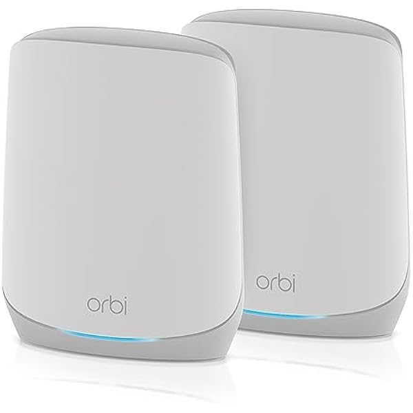 NETGEAR Orbi Tri-Band WiFi 6 Mesh Network System (RBK762S) – Router + 1 Satellite Extender, Security Features, Up to 5.4 Gbps, Covers up to 5,000 sq. ft, 75 Devices, Free Armor Security