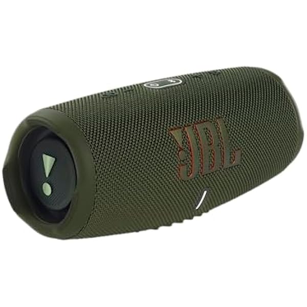 JBL CHARGE 5 - Portable Waterproof (IP67) Bluetooth Speaker with Powerbank USB Charge out, 20 hours playtime, JBL Partyboost (Green)