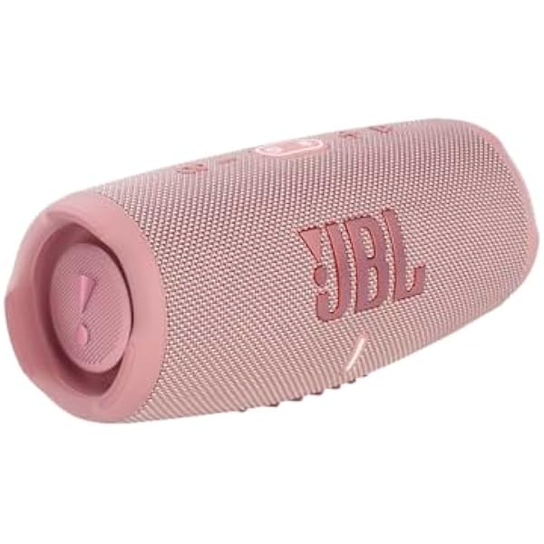 JBL CHARGE 5 - Portable Waterproof (IP67) Bluetooth Speaker with Powerbank USB Charge out, 20 hours playtime, JBL Partyboost (Pink)