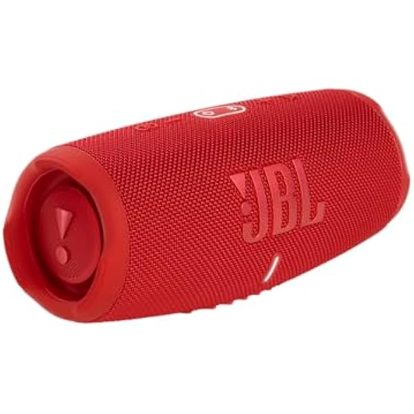 JBL CHARGE 5 - Portable Waterproof (IP67) Bluetooth Speaker with Powerbank USB Charge out, 20 hours playtime, JBL Partyboost (Red)