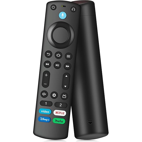 Voice Remote Replacement for All Fire-Series, TV Stick/Cube, Compatible with AMZ Stick (2nd/3rd Gen) 4K Max/4K/Stick Lite/Stick HD, Fire-Hisense, TCL, Omni Series, Insignia/Toshiba/Pioneer Smart TV