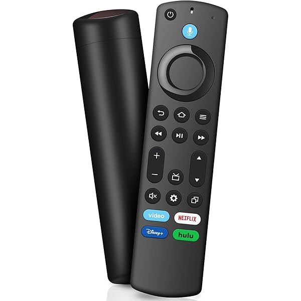Replacement Voice Remote Control for All Fire-Series, TV Cube/Stick, Compatible with Stick 4K Max/4K (1st/2nd Gen), Stick (2nd/3rd Gen)/Lite/HD, Fit for Insignia/Toshiba/Pioneer Smart TV, for Roku