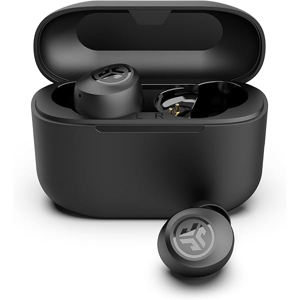 JLab Go Air Pop+ True Wireless Earbuds, in Ear Headphones, Bluetooth Earphones, 35H Playtime Ear Buds, Bluetooth Earbuds with Microphone, USB-C Charging Case, Dual Connect, EQ3 Sound, Black