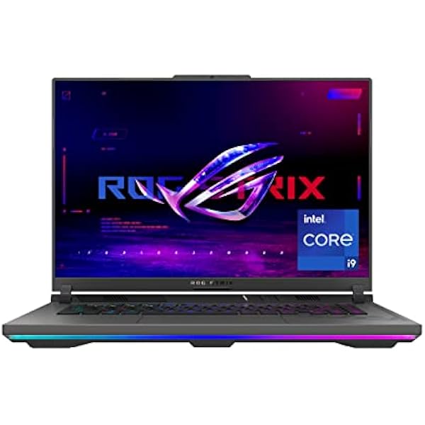 ASUS ROG Strix G16 (2023) Gaming Laptop, 16” 16:10 FHD 165Hz, GeForce RTX 4070, Intel Core i9-13980HX, 16GB DDR5, 1TB PCIe SSD, Wi-Fi 6E, Windows 11, G614JI-AS94, Eclipse Gray