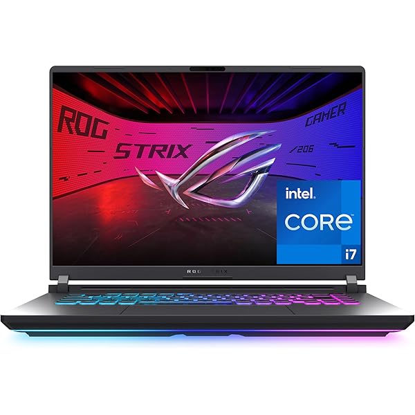 ASUS ROG Strix G16 (2025) Gaming Laptop, 16” FHD+ 16:10 165Hz/3ms Display, NVIDIA® GeForce RTX™ 5060 Laptop GPU, Intel® Core™ i7 Processor 14650HX, 16GB DDR5, 1TB Gen 4 SSD, Wi-Fi 7, Windows 11 Home