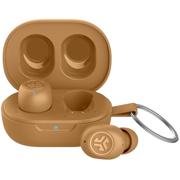 JLab JBuds Mini Tones True Wireless Bluetooth Earbuds + Charging Case, (7572 W), IP55 Sweat and Dust Proof, Bluetooth Multipoint, Be Aware Audio, 3 EQ Sound Settings, Crystal Clear Calls