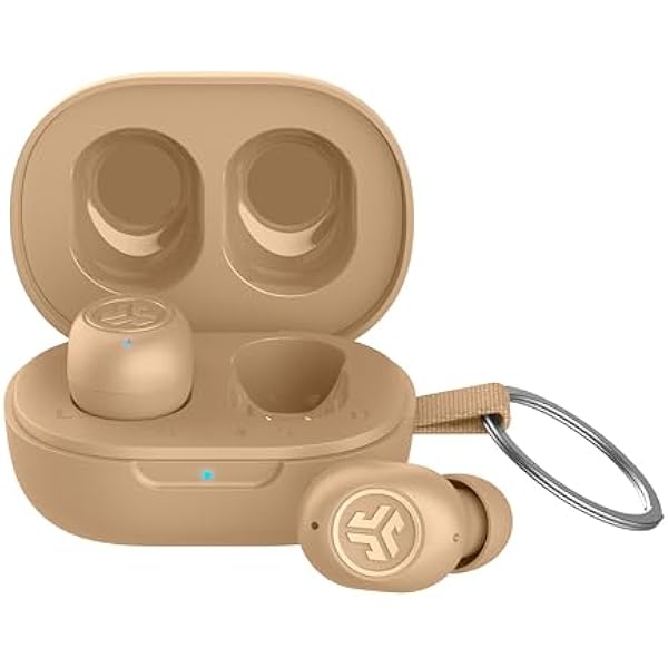 JLab JBuds Mini Tones True Wireless Bluetooth Earbuds + Charging Case, (728 N), IP55 Sweat and Dust Proof, Bluetooth Multipoint, Be Aware Audio, 3 EQ Sound Settings, Crystal Clear Calls