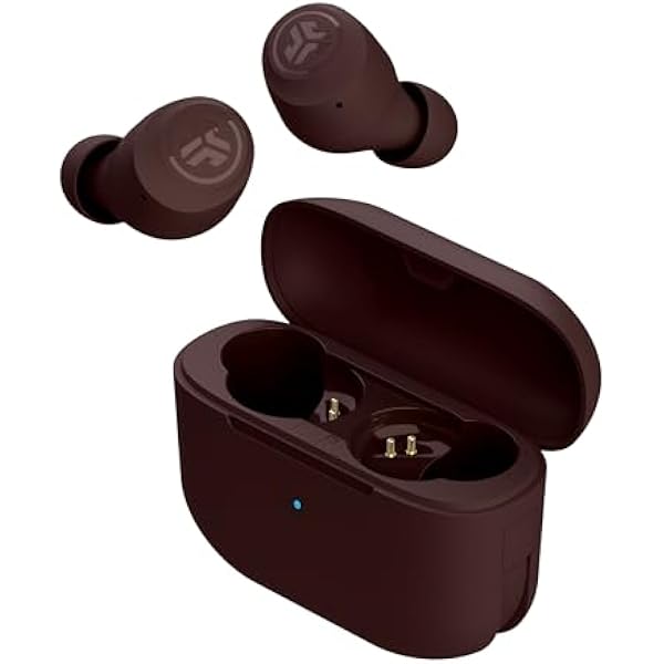 JLab Go Air Pop+ Tones True Wireless Earbuds, in Ear Headphones, Bluetooth Earphones, 35H Playtime Ear Buds, Bluetooth Earbuds with Microphone, USB-C Charging Case, Dual Connect, EQ3 Sound, (4975 C)