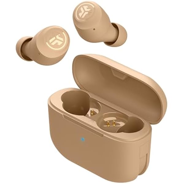 JLab Go Air Pop+ Tones True Wireless Earbuds, in Ear Headphones, Bluetooth Earphones, 35H Playtime Ear Buds, Bluetooth Earbuds with Microphone, USB-C Charging Case, Dual Connect, EQ3 Sound, (728 N)