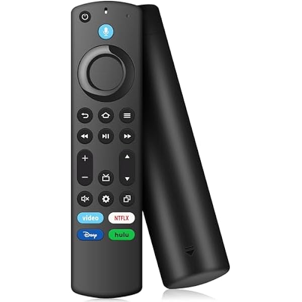 Replacement Voice Remote for All FireSeries,Stick 4K/4k Max(1st/2nd Gen),Stick(2nd/3rd Gen)/Lite/HD,TV Cube,for Pioneer,Hisense 3rd Gen Smart TVs