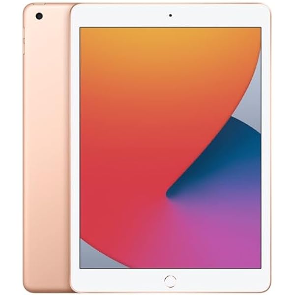 Apple 2019 Apple iPad, 10.2-inch, Wi-Fi + Cellular, 32GB - Gold (Renewed)