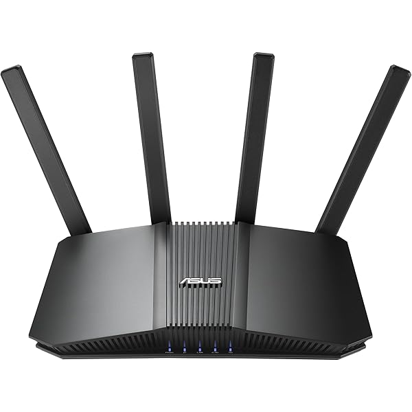 ASUS RT-BE82U Dual-Band WiFi 7 (802.11be) Smart AiMesh Extendable Router, 6500 Mbps, Five 2.5GbE Ports, 4096-QAM, Up to 3 SSIDs for IoT Devices, Parental Controls & VPNs, Advanced Network Security