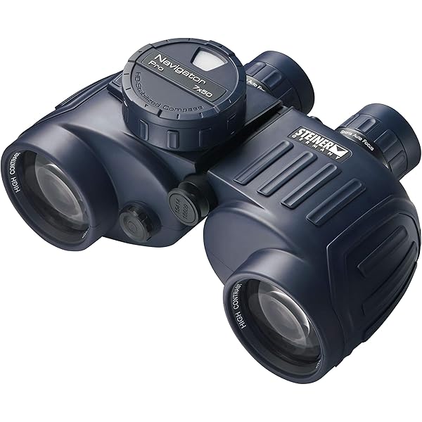 Steiner 7x50 Navigator Pro Binoculars with 7X Magnification, High Contrast Optics, Floating Prism System, Sports-Auto Focus, Delivers Excellent Image Clarity, with Compass